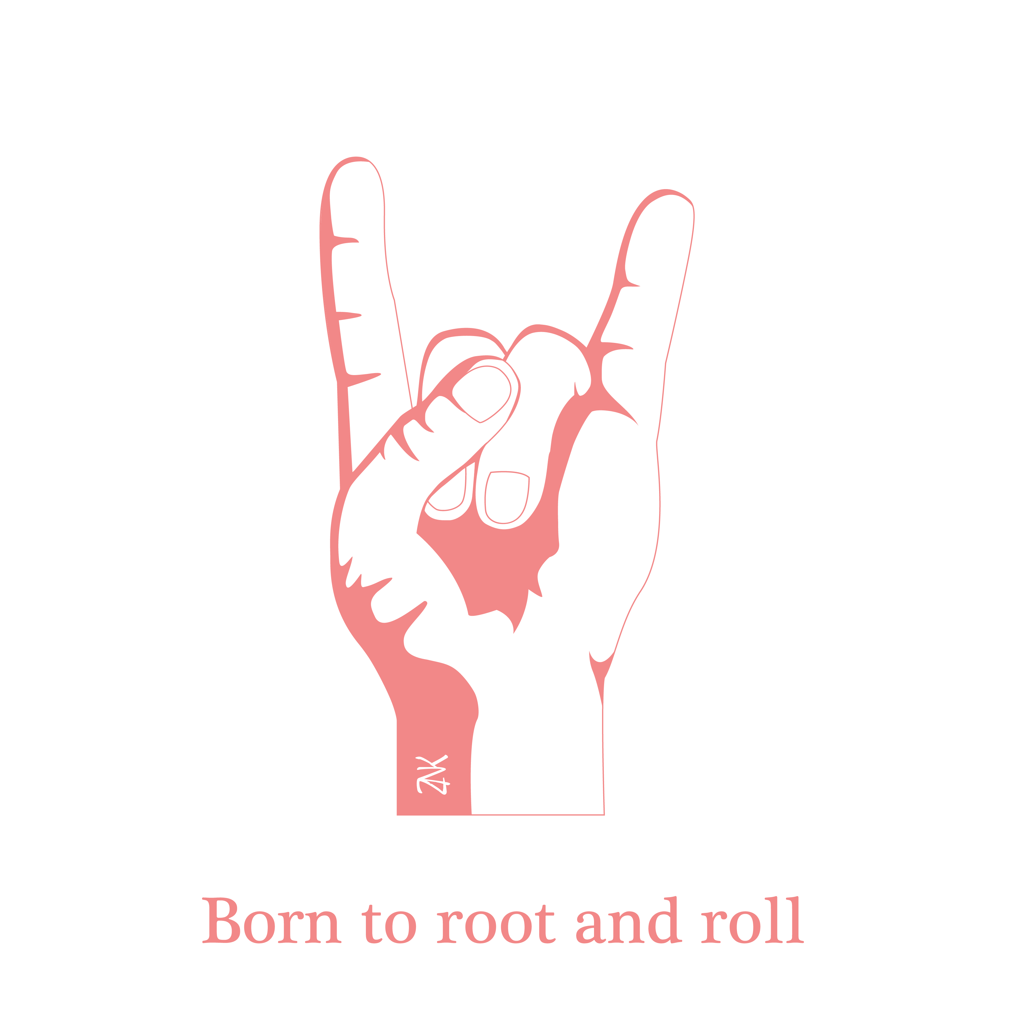 Born to root and roll
